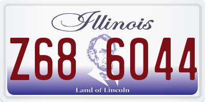 IL license plate Z686044