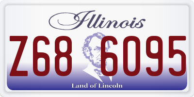 IL license plate Z686095