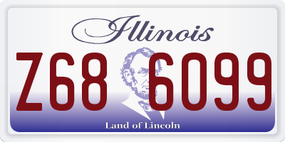 IL license plate Z686099