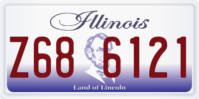 IL license plate Z686121