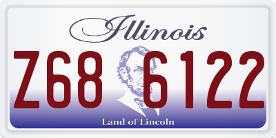 IL license plate Z686122