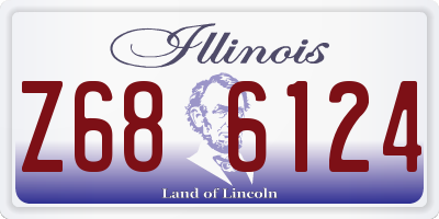IL license plate Z686124