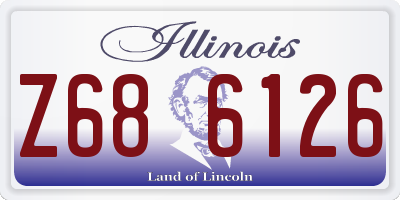 IL license plate Z686126