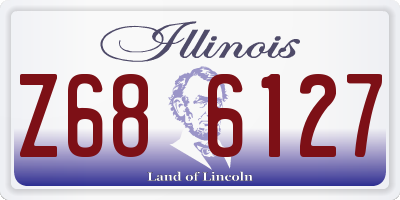 IL license plate Z686127