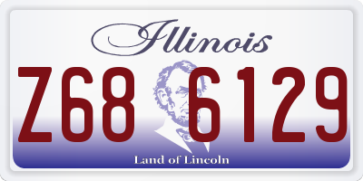 IL license plate Z686129