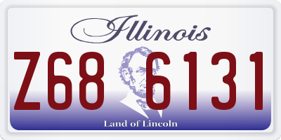 IL license plate Z686131