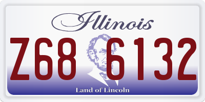 IL license plate Z686132
