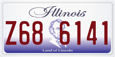 IL license plate Z686141