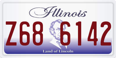 IL license plate Z686142