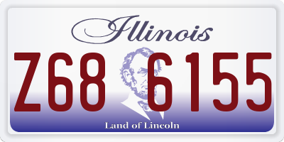 IL license plate Z686155