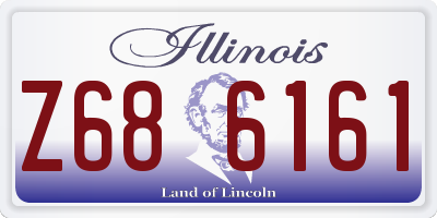IL license plate Z686161
