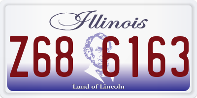 IL license plate Z686163
