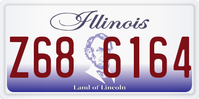 IL license plate Z686164
