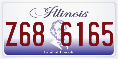 IL license plate Z686165