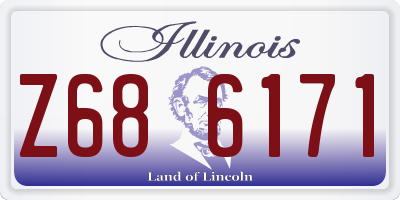 IL license plate Z686171