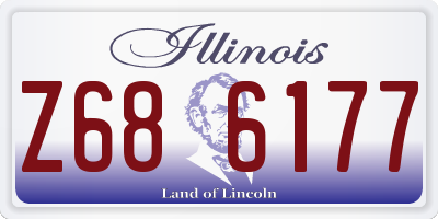 IL license plate Z686177