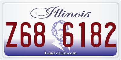 IL license plate Z686182