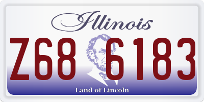 IL license plate Z686183