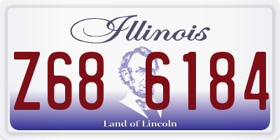 IL license plate Z686184