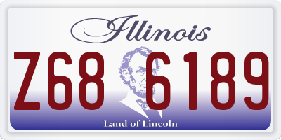 IL license plate Z686189