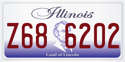 IL license plate Z686202