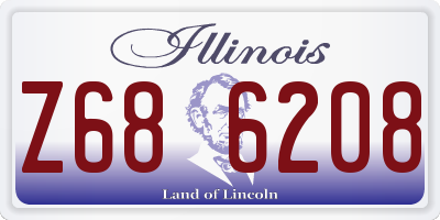 IL license plate Z686208