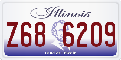 IL license plate Z686209