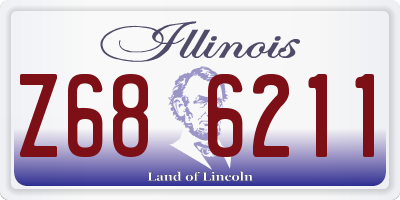 IL license plate Z686211