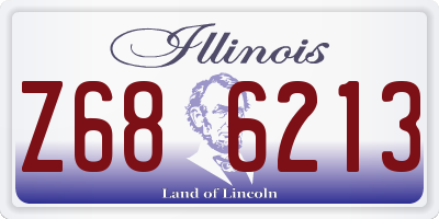 IL license plate Z686213