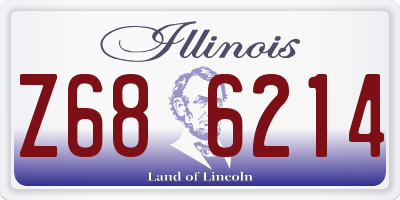 IL license plate Z686214