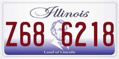 IL license plate Z686218