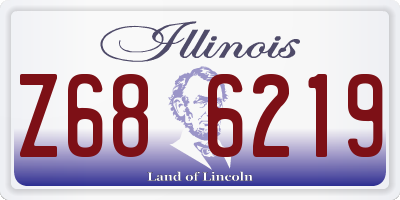 IL license plate Z686219