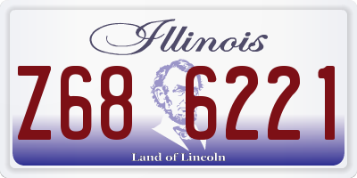 IL license plate Z686221
