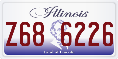 IL license plate Z686226