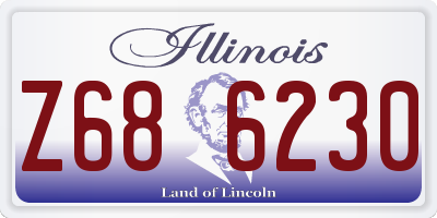 IL license plate Z686230
