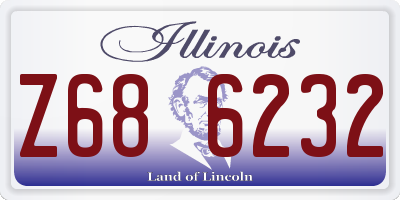 IL license plate Z686232