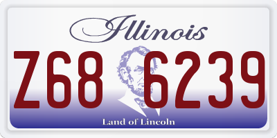 IL license plate Z686239