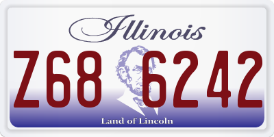 IL license plate Z686242