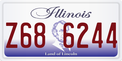 IL license plate Z686244