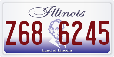 IL license plate Z686245