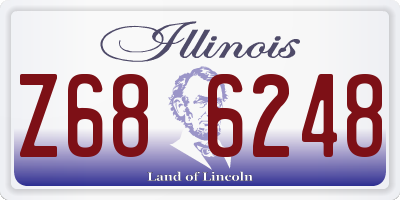 IL license plate Z686248
