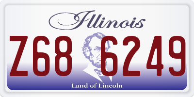 IL license plate Z686249