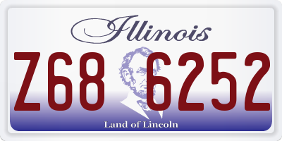IL license plate Z686252