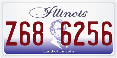 IL license plate Z686256