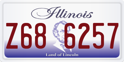 IL license plate Z686257