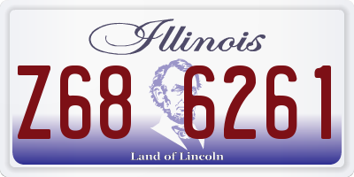 IL license plate Z686261