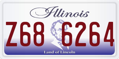 IL license plate Z686264