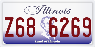 IL license plate Z686269