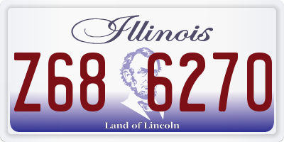 IL license plate Z686270