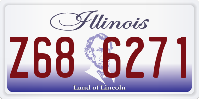 IL license plate Z686271